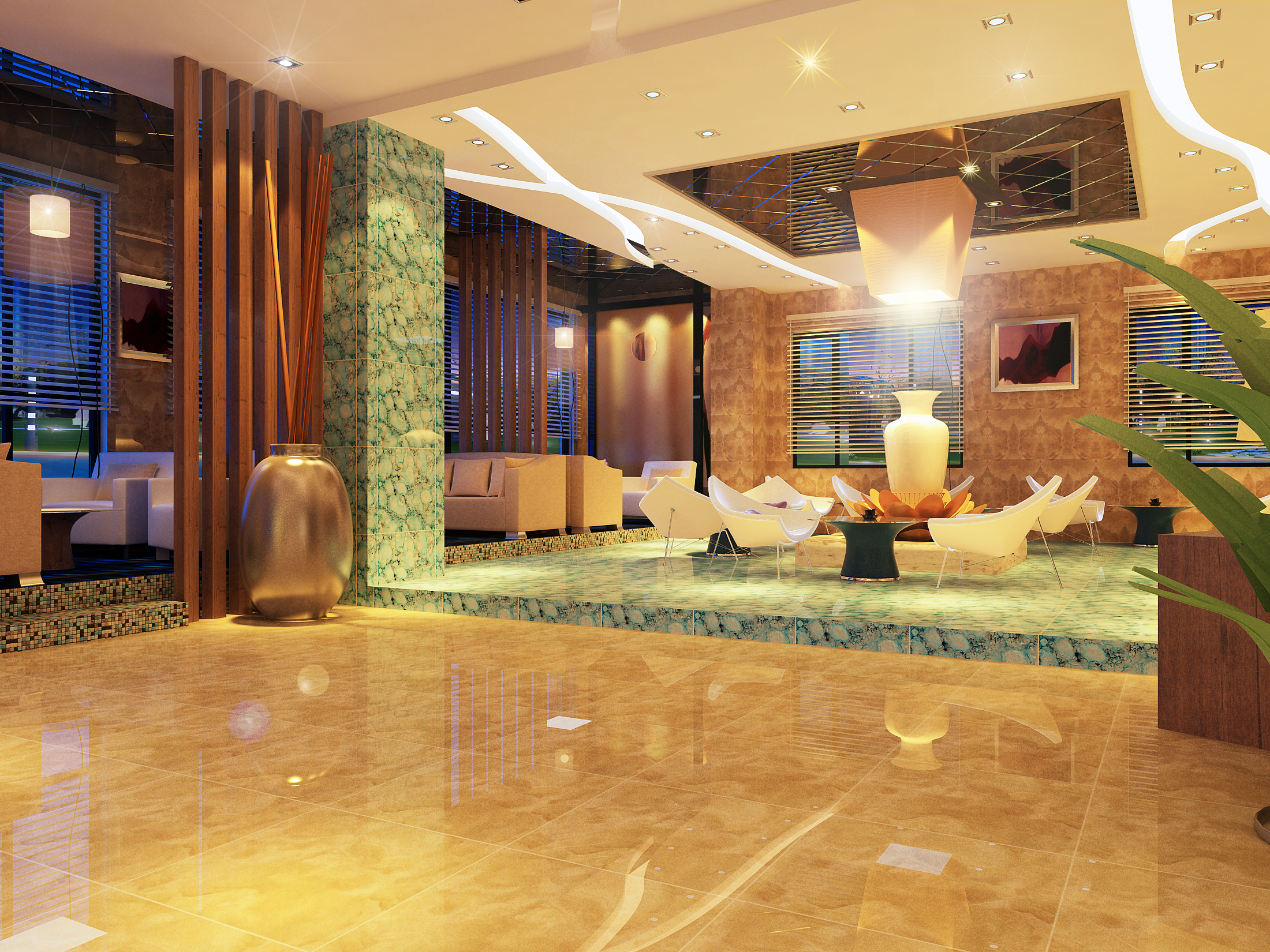 酒店_732406+&ndash;+設(shè)計(jì)本裝修效果圖