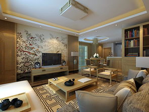 簡約風格客廳設計 沙發(fā)、彩繪墻與電視背景墻的完美融合